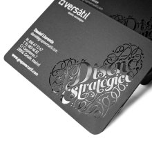 luxury kraft large make ur own business cards leaflet printing embossed hot foil makeul business cards